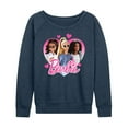 thumbnail image 1 of Barbie - Valentine's Day - Boss Babe Girls Group - Women's Lightweight French Terry Long Sleeve Shirt, 1 of 4