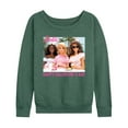 thumbnail image 1 of Barbie - Valentine's Day - Happy Galentine's Day Barbies - Women's Lightweight French Terry Long Sleeve Shirt, 1 of 4