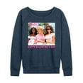 thumbnail image 1 of Barbie - Valentine's Day - Happy Galentine's Day Barbies - Women's Lightweight French Terry Long Sleeve Shirt, 1 of 4