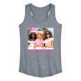thumbnail image 1 of Barbie - Valentine's Day - Happy Galentine's Day Barbies - Women's Racerback Tank Top, 1 of 4