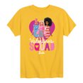 thumbnail image 1 of Barbie - Valentine's Squad - Toddler And Youth Short Sleeve Graphic T-Shirt, 1 of 5