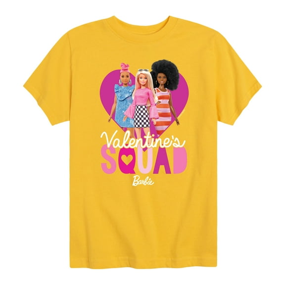Barbie - Valentine's Squad - Toddler And Youth Short Sleeve Graphic T-Shirt