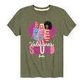 thumbnail image 1 of Barbie - Valentine's Squad - Toddler And Youth Short Sleeve Graphic T-Shirt, 1 of 5