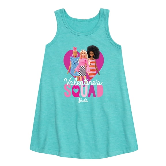 Barbie - Valentine's Squad - Toddler and Youth Girls A-line Dress