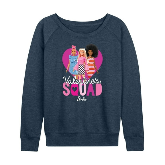 Barbie - Valentine's Squad - Women's Lightweight French Terry Long Sleeve Shirt