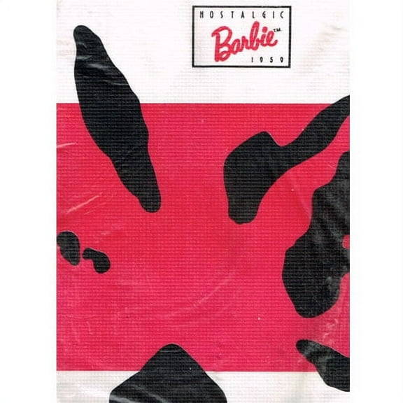 Barbie Vintage 1988 'Nostalgic Barbie' Paper Table Cover (1ct)