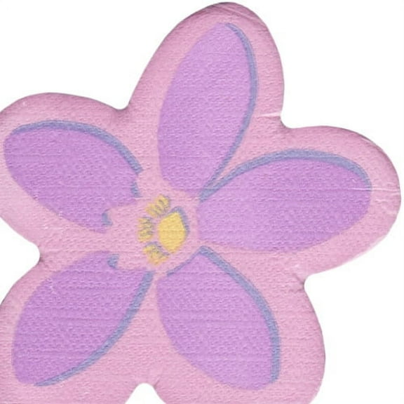 Barbie Vintage 1997 'Flowers' Small Shaped Napkins (16ct)