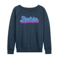 thumbnail image 1 of Barbie - Water Logo - Women's Lightweight French Terry Long Sleeve Shirt, 1 of 4