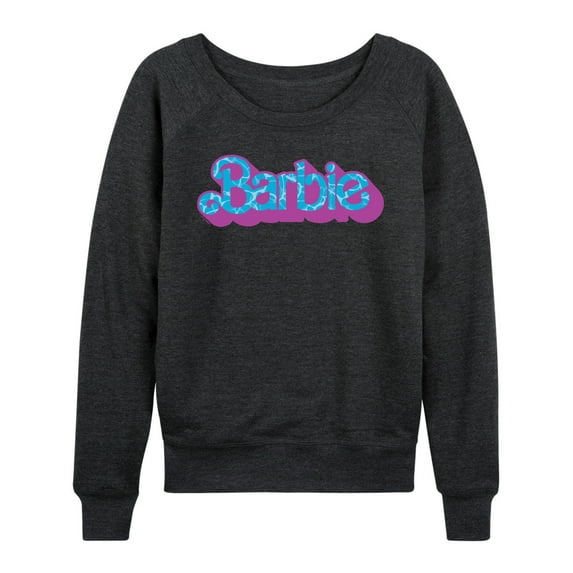Barbie - Water Logo - Women's Lightweight French Terry Long Sleeve Shirt