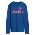 thumbnail image 1 of Barbie - Water Reflected - Palm Trees & Birds - Men's Long Sleeve T-Shirt, 1 of 4