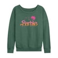 thumbnail image 1 of Barbie - Water Reflection Logo - Women's Lightweight French Terry Long Sleeve Shirt, 1 of 4