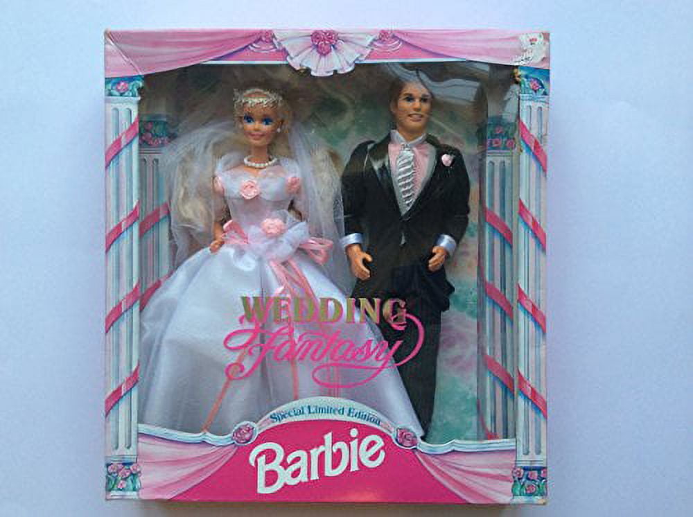1993 Wedding Fantasy Barbie & Ken - Walmart.com