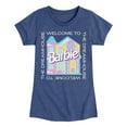 thumbnail image 1 of Barbie - Welcome To The Dreamhouse - Toddler & Youth Girls Short Sleeve Graphic T-Shirt, 1 of 5