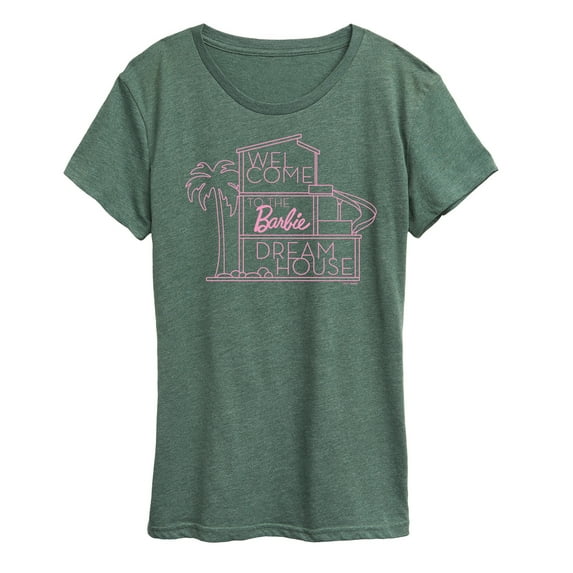 Barbie - Welcome to the Barbie Dream House - Women's Short Sleeve Graphic T-Shirt