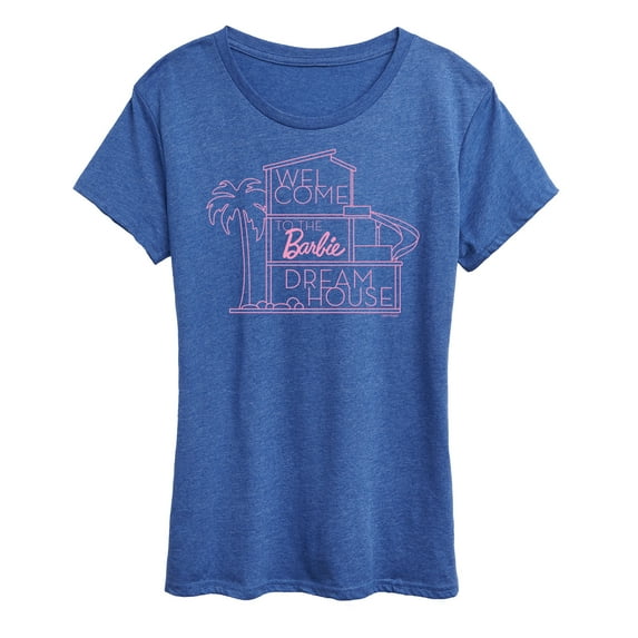 Barbie - Welcome to the Barbie Dream House - Women's Short Sleeve Graphic T-Shirt