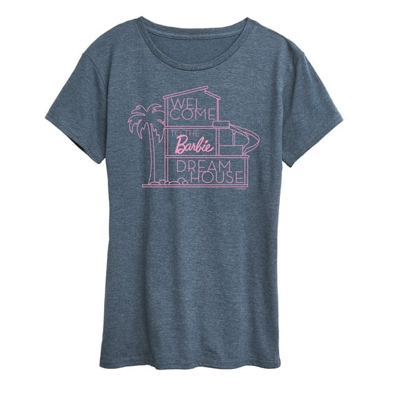 Barbie - Welcome to the Barbie Dream House - Women's Short Sleeve Graphic T-Shirt