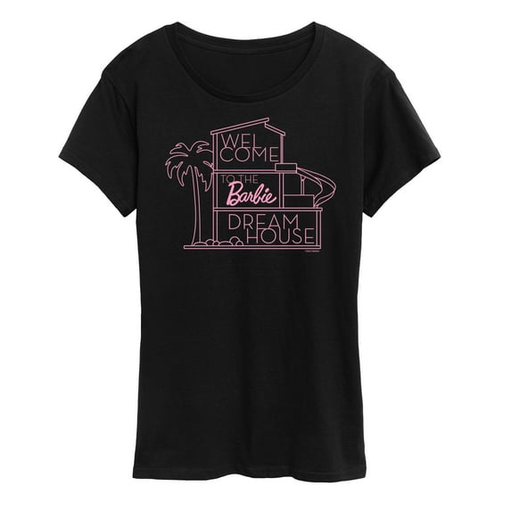 Barbie - Welcome to the Barbie Dream House - Women's Short Sleeve Graphic T-Shirt
