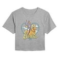 thumbnail image 1 of Barbie - Western Heart - Juniors Cropped Graphic T-Shirt, 1 of 4