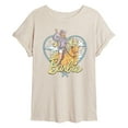 thumbnail image 1 of Barbie - Western Heart - Juniors Oversized Graphic T-Shirt, 1 of 4