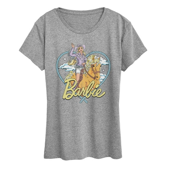 Barbie - Western Heart - Women's Short Sleeve Graphic T-Shirt