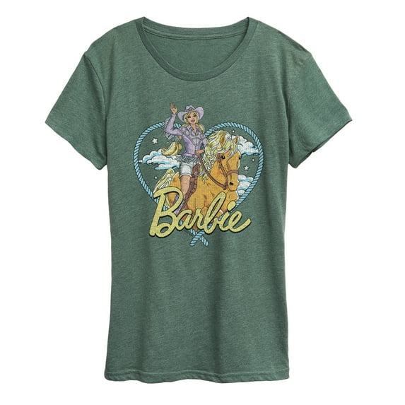 Barbie - Western Heart - Women's Short Sleeve Graphic T-Shirt
