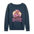 thumbnail image 1 of Barbie - Western - Women's French Terry Long Sleeve Shirt, 1 of 4