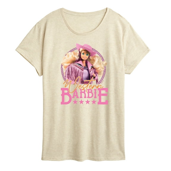 Barbie - Western - Women's Short Sleeve Graphic T-Shirt