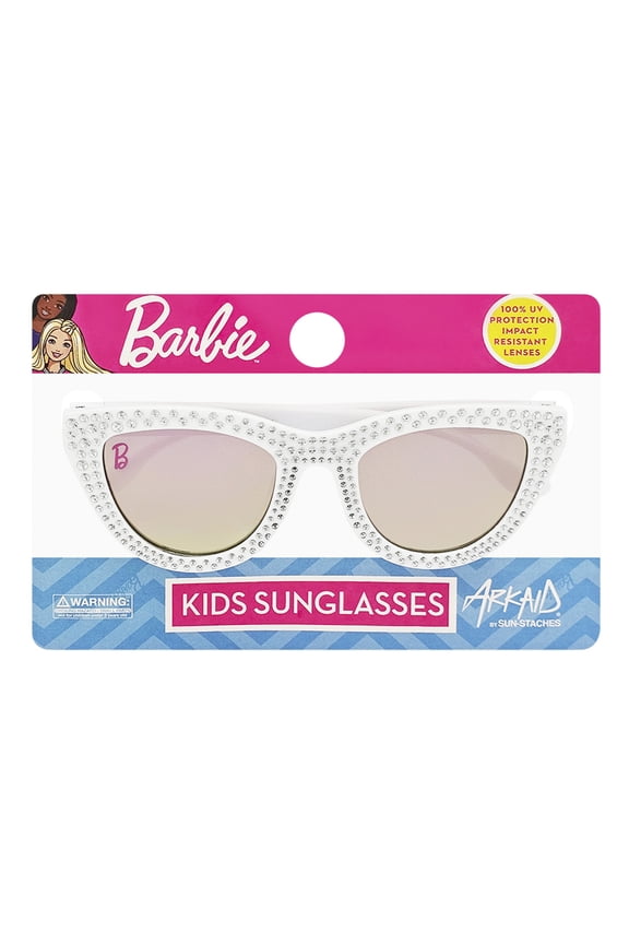 Barbie White w/ Gems Cat Eye