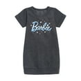 thumbnail image 1 of Barbie - Winter Breeze - Icy - Snowflakes - Toddler And Youth Girls Fleece Dress, 1 of 3