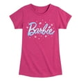 thumbnail image 1 of Barbie - Winter Breeze - Icy - Snowflakes - Toddler And Youth Girls Raglan Graphic T-Shirt, 1 of 4