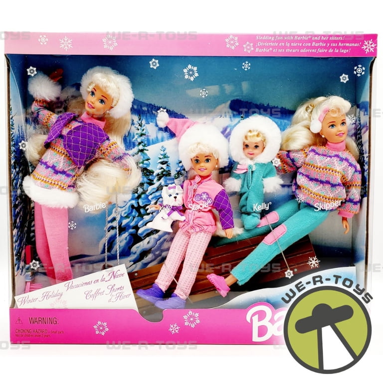Barbie Winter Holiday 1995 Mattel 15645: Christmas Doll Toy Gift