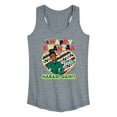 thumbnail image 1 of Barbie - Winter Holidays Habari Gani - Women's Racerback Tank Top, 1 of 4
