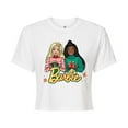 thumbnail image 1 of Barbie - Winter Holiday Friends - Juniors Cropped Cotton Blend T-Shirt, 1 of 4