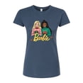 thumbnail image 1 of Barbie - Winter Holiday Friends - Juniors Fitted Graphic T-Shirt, 1 of 4