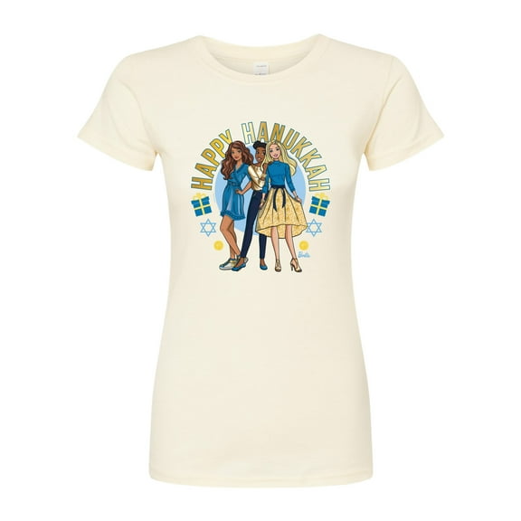 Barbie - Winter Holidays - Juniors Fitted Graphic T-Shirt
