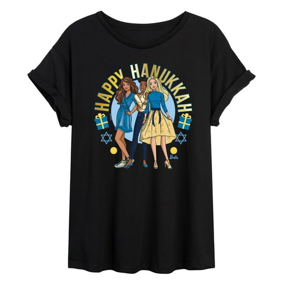 Barbie - Winter Holidays - Kwanzaa Barbies - Juniors Ideal Flowy Muscle T-Shirt