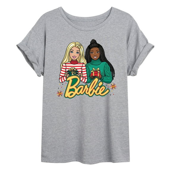 Barbie - Winter Holiday Friends - Women's Oversized T-Shirt