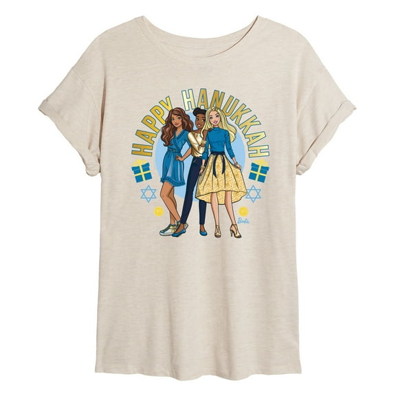 Barbie - Winter Holidays - Kwanzaa Barbies - Juniors Ideal Flowy Muscle T-Shirt