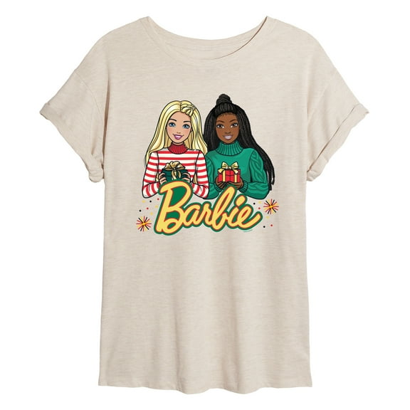 Barbie - Winter Holidays - Kwanzaa Barbies - Juniors Ideal Flowy Muscle T-Shirt