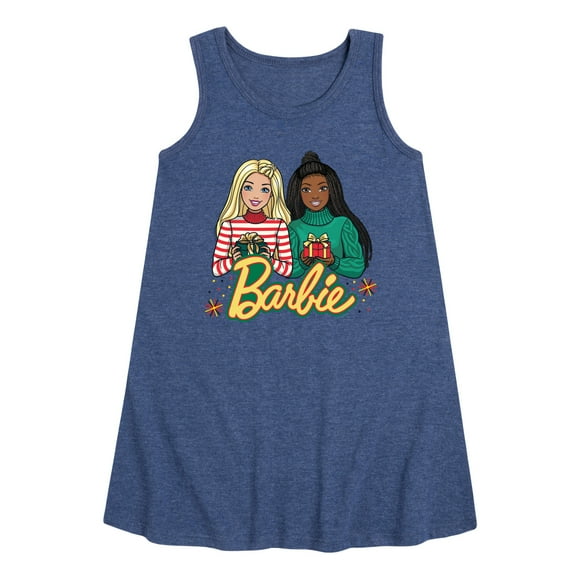 Barbie - Winter Holidays - Kwanzaa Barbies - Toddler & Youth Girls A-line Dress