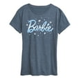 thumbnail image 1 of Barbie - Winter Snowflakes - Icy - Women's Short Sleeve Graphic T-Shirt, 1 of 4