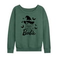 thumbnail image 1 of Barbie - Witch Barbie - Women's Lightweight French Terry Long Sleeve Shirt, 1 of 5