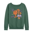 thumbnail image 1 of Barbie - Witch Sihlouette - Women's Lightweight French Terry Long Sleeve Shirt, 1 of 5