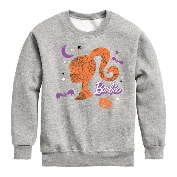 Barbie - Witch Silhouette - Toddler And Youth Crewneck Fleece Sweatshirt