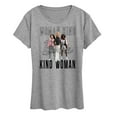 thumbnail image 1 of Barbie - Woman Kind, Kind Woman - Career Barbie - Women's Short Sleeve Graphic T-Shirt, 1 of 4