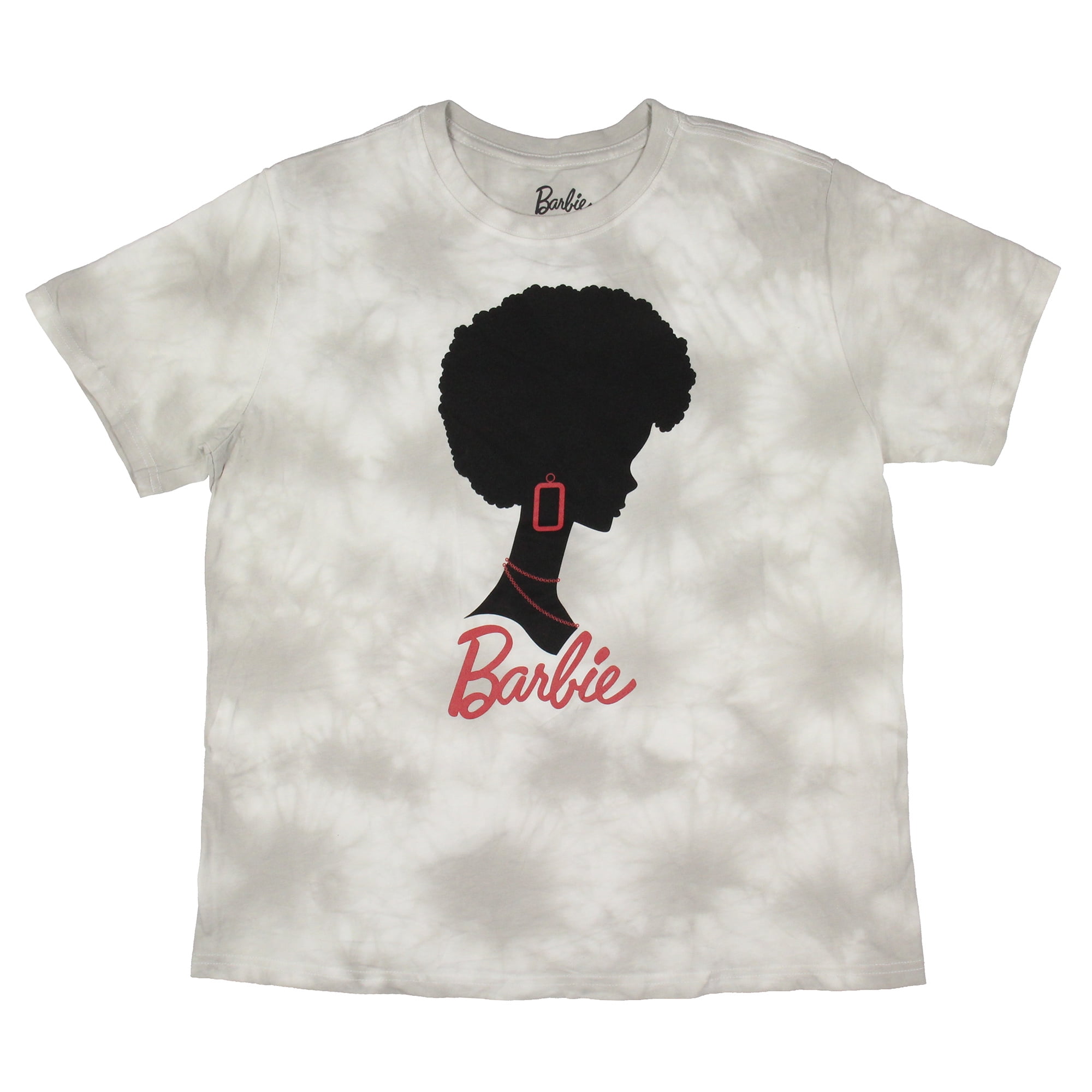 Barbie Women s Afro Side Profile Silhouette Black History T Shirt Walmart