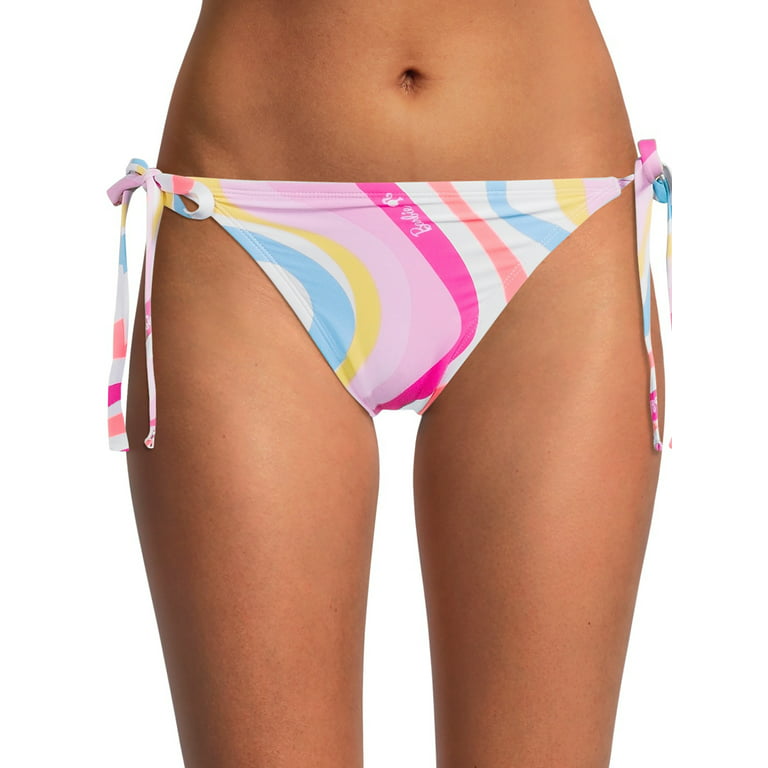 Barbie™ Women's High Leg String Bikini Bottoms, Sizes XS-XXL 
