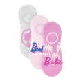 thumbnail image 1 of Barbie Women's No Show Liner Socks, 3-Pack, 1 of 5