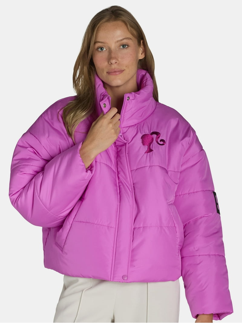 Winter Jackets Barbie Puffer Jacket Barbie Women's Quilted Puffer