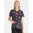 thumbnail image 1 of Barbie Women's Scrub Top, Sizes S-3XL, 1 of 5